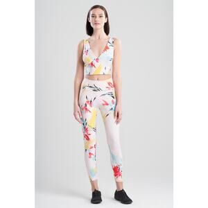 Josie Natori - Solstice Leggings - Trellis Wave - NWT - Size Small